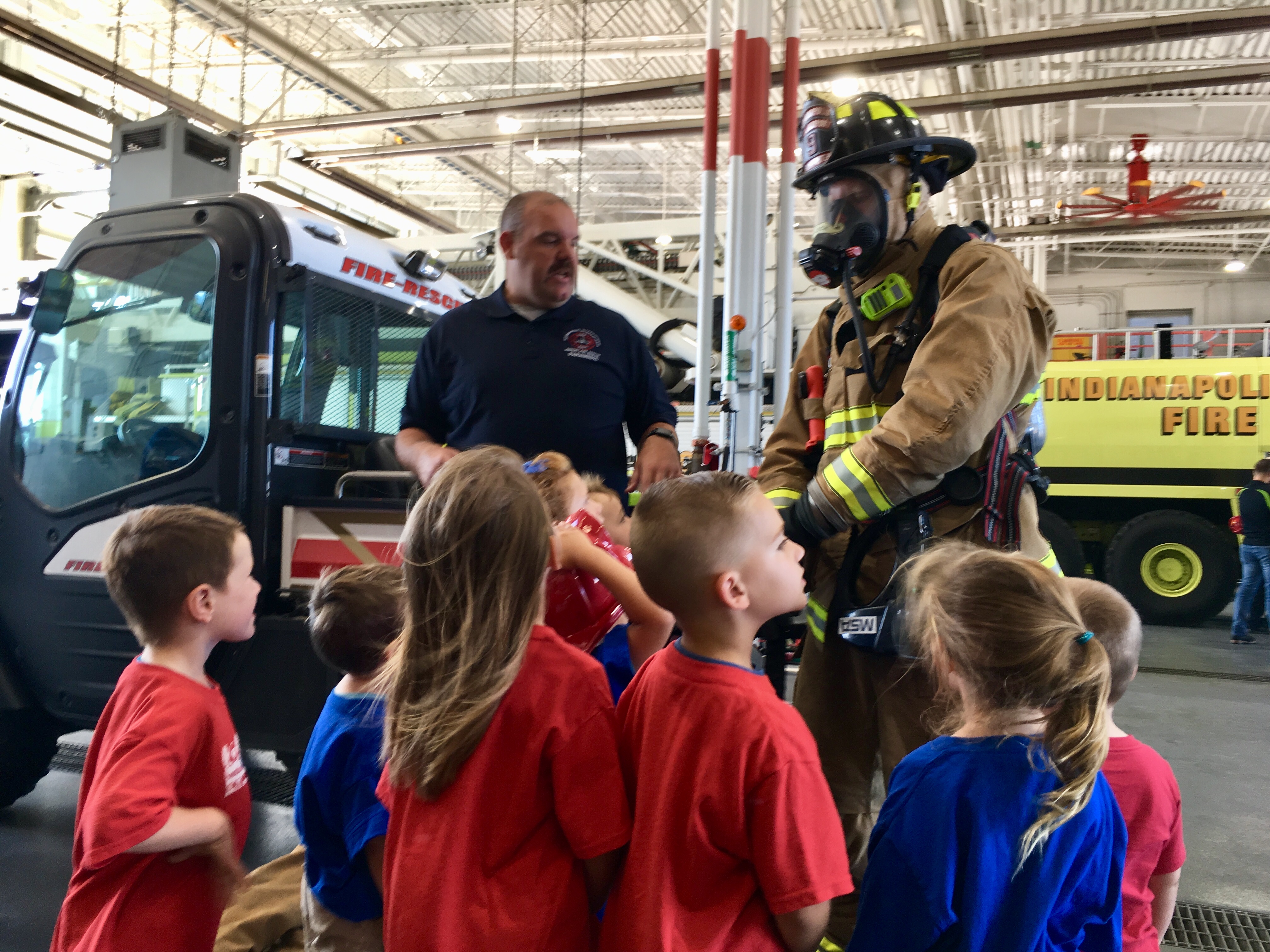 Indy Airport Fire Department Tour - Circle City Adventure Kids
