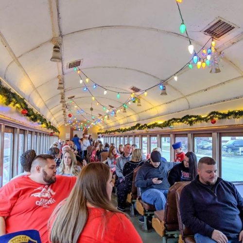 Polar Express Train Ride In Connersville, Indiana Circle City