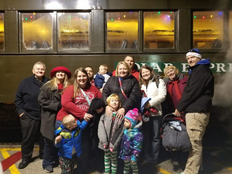 Polar Express Train Ride In Connersville, Indiana Circle City