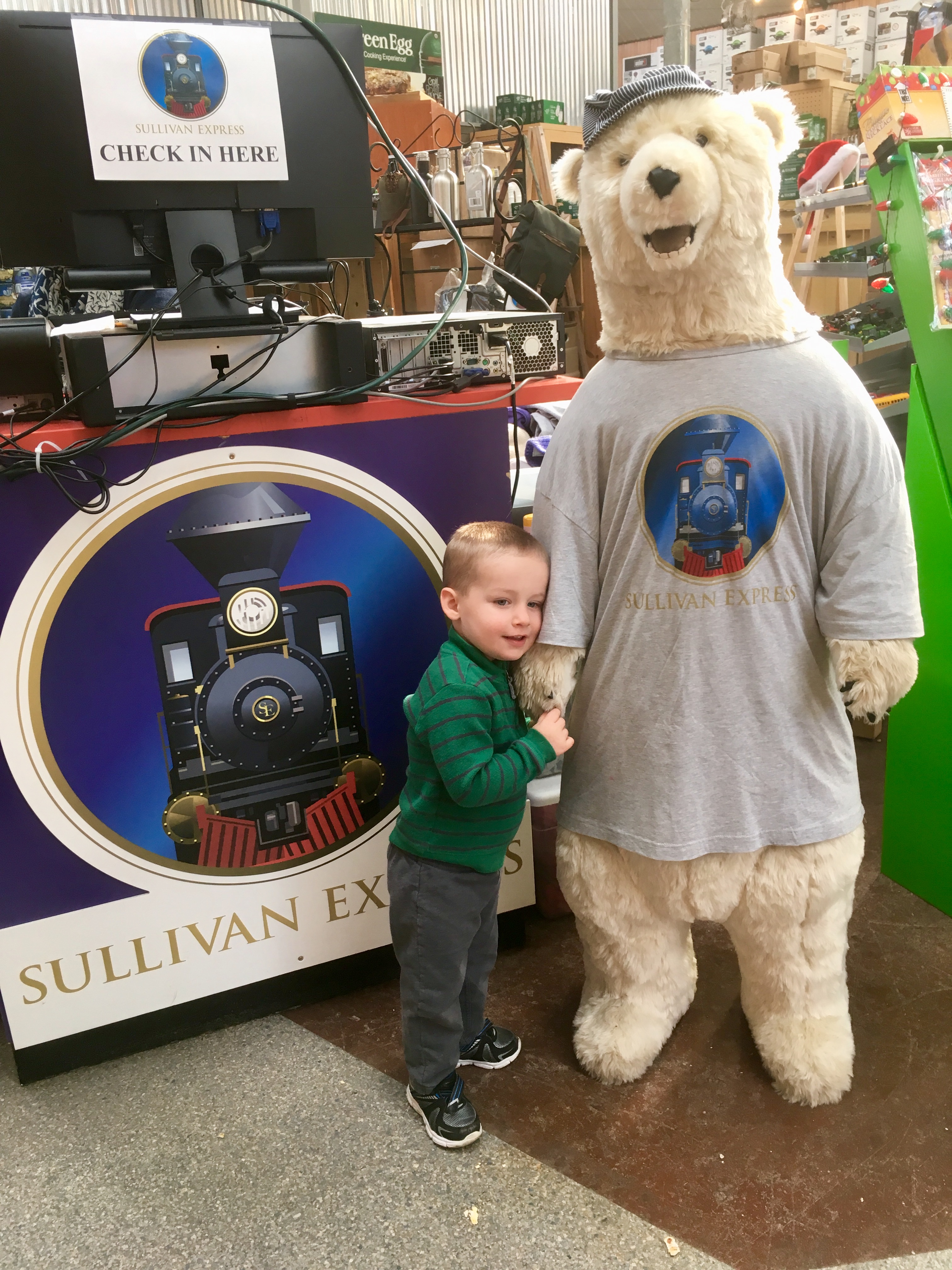 Sullivan Santa Express Train - Circle City Adventure Kids