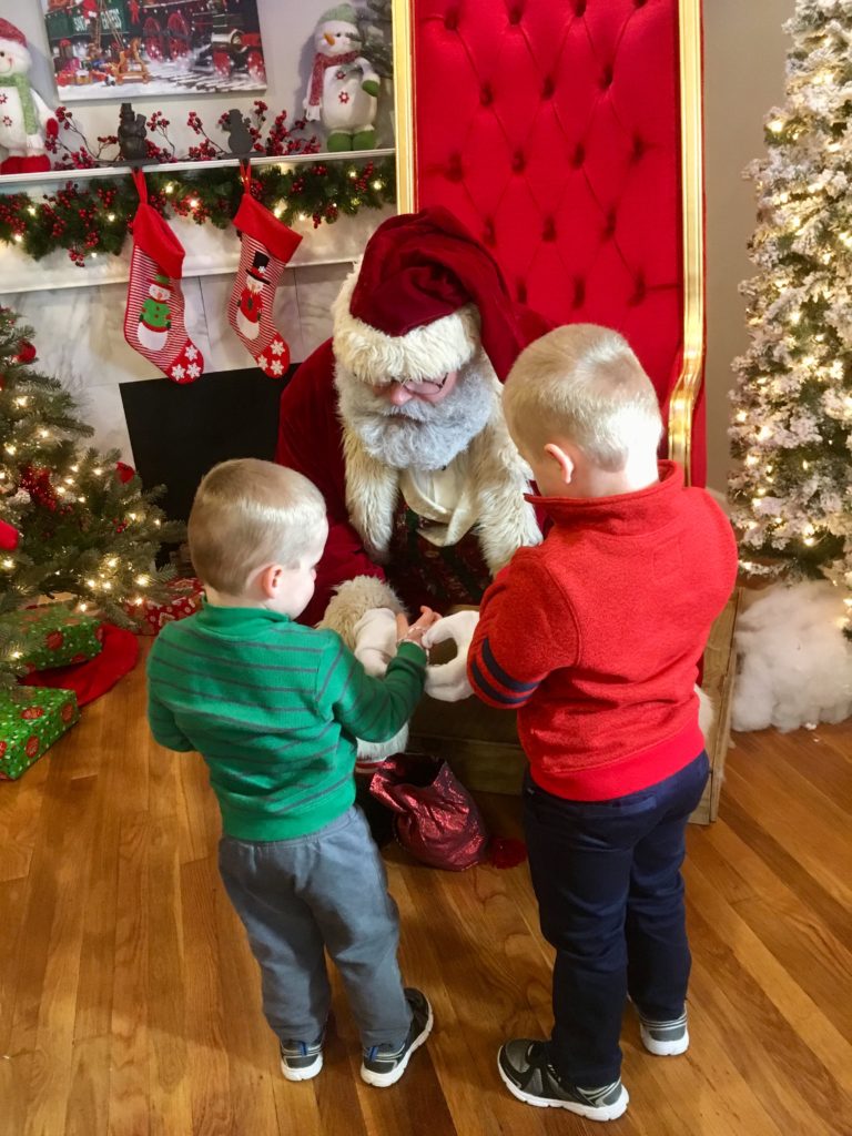 Sullivan Santa Express Train Ride in Indy Circle City Adventure Kids