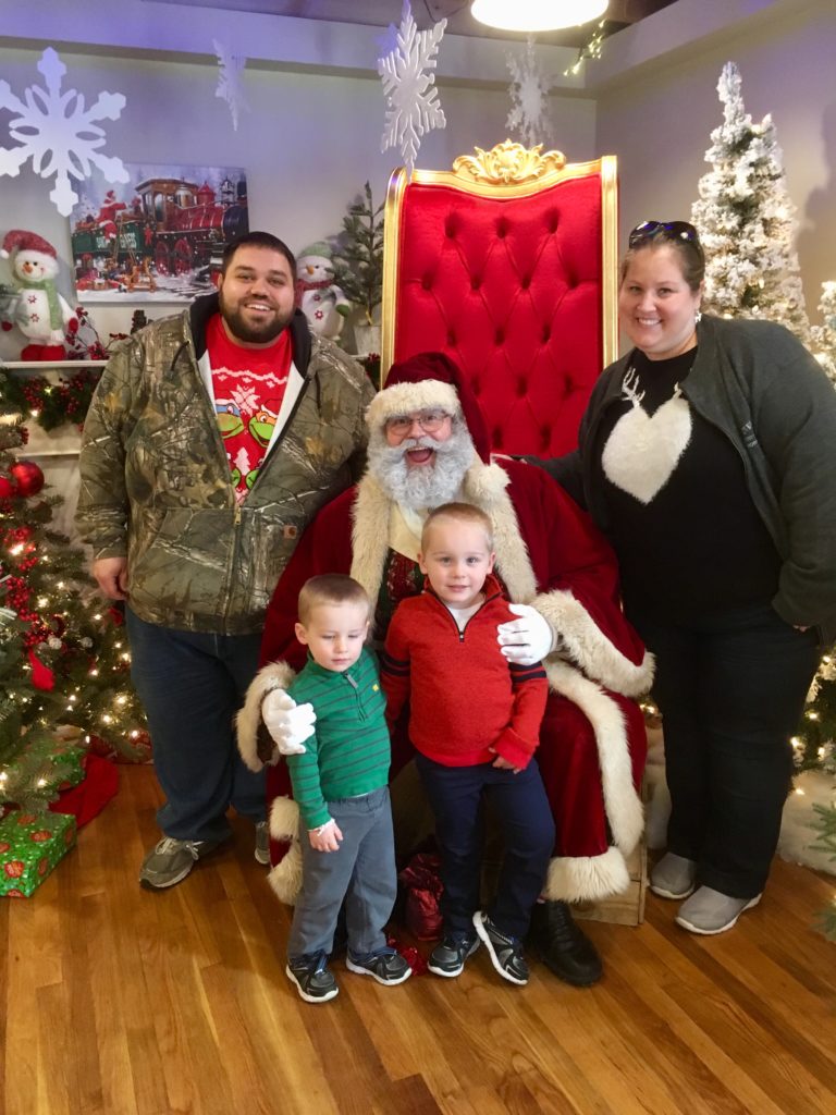 Sullivan Santa Express Train Ride in Indy Circle City Adventure Kids
