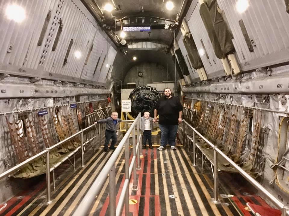 Dayton Air Force Museum - Circle City Adventure Kids - Inside Planes